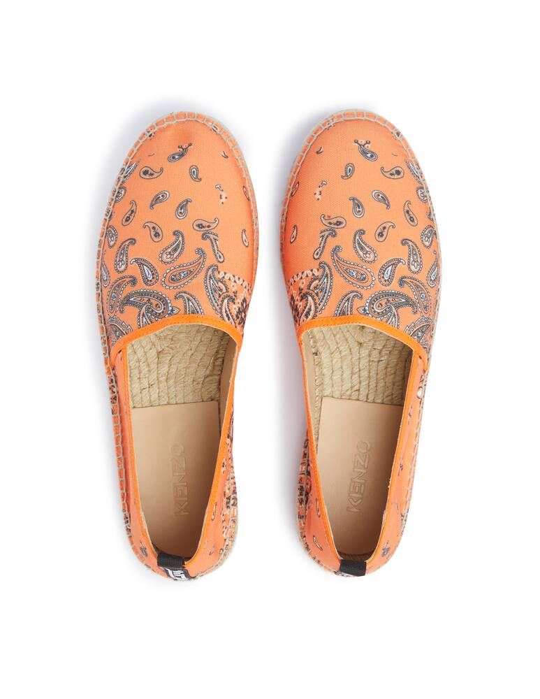 Kenzo Espadrillas slip on bandana - arancione - immagine 3 Kenzo Espadrillas slip on bandana - arancione - immagine 3