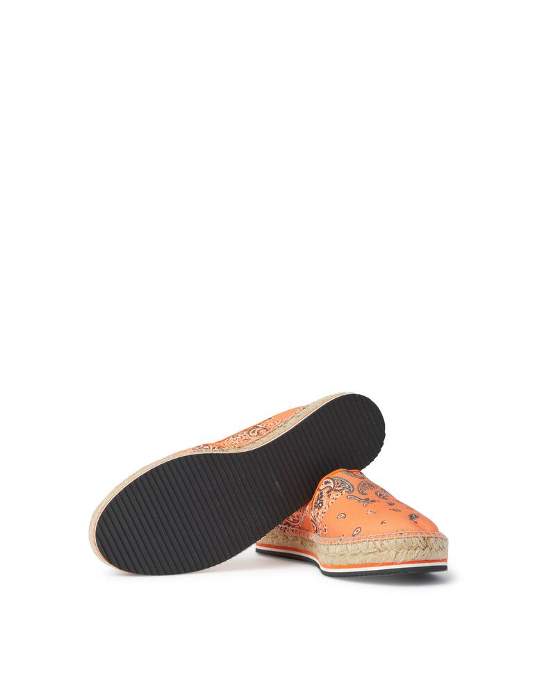 rinascente Kenzo Espadrillas slip on bandana - orange