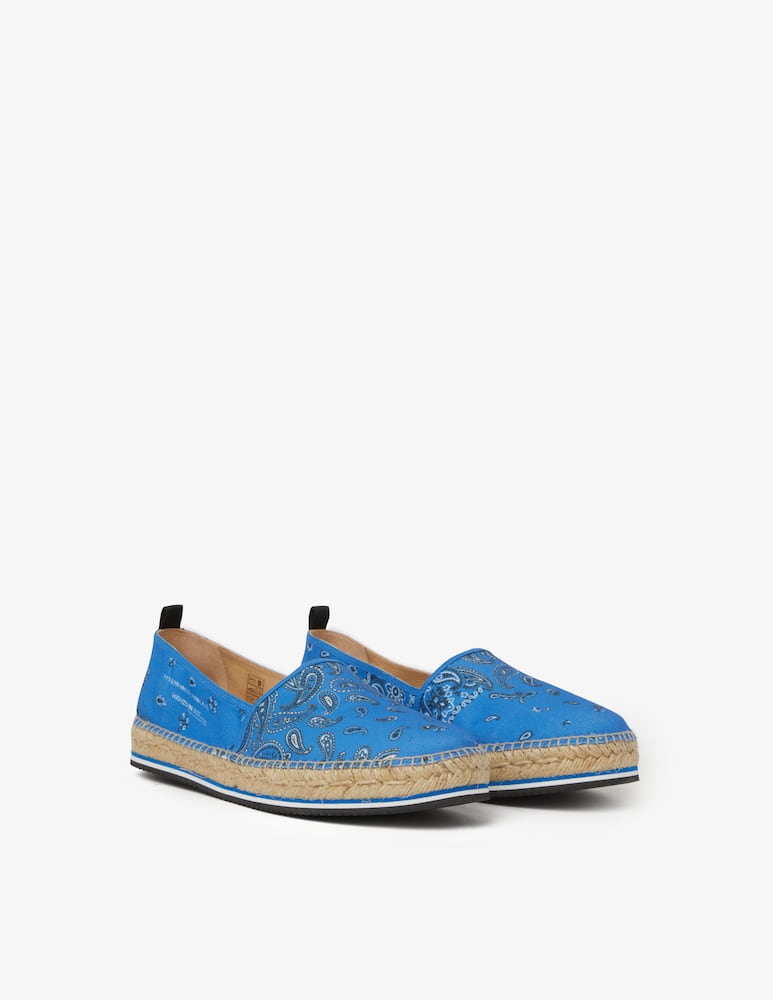 rinascente Kenzo Espadrillas slip on bandana - blu