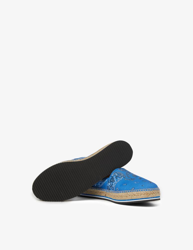 rinascente Kenzo Espadrillas slip on bandana - blu