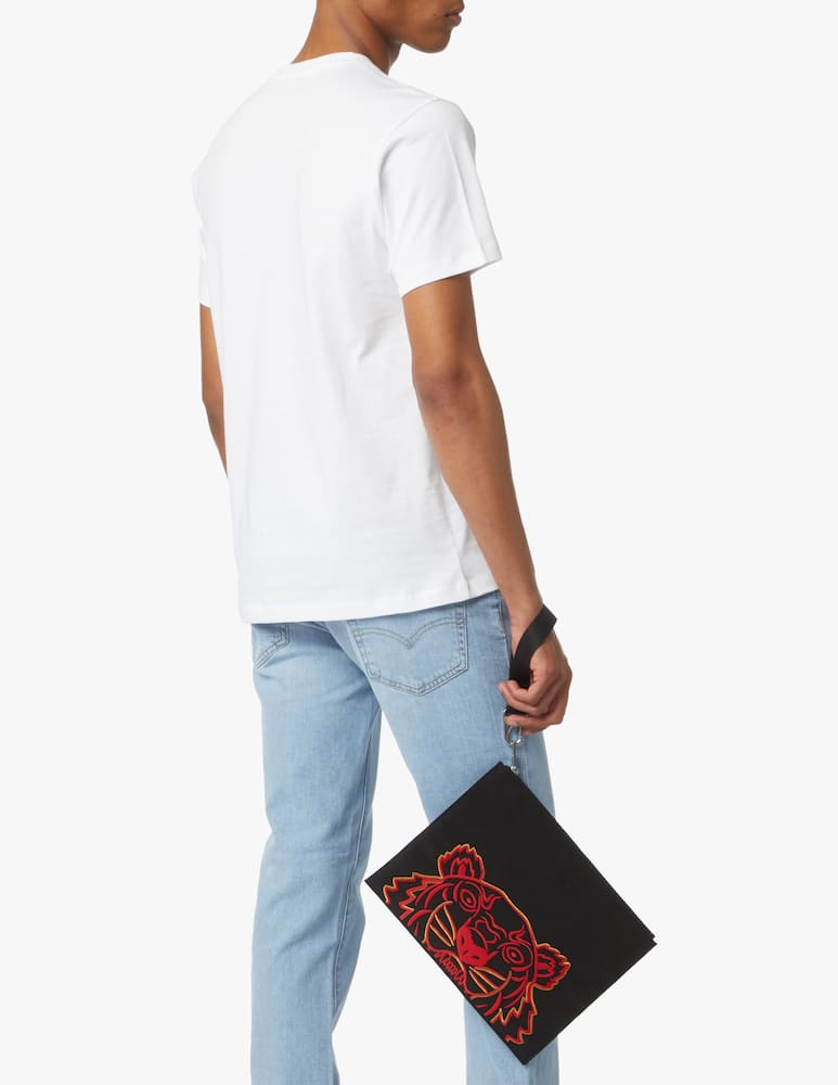 rinascente Kenzo Pouch year of tiger - black