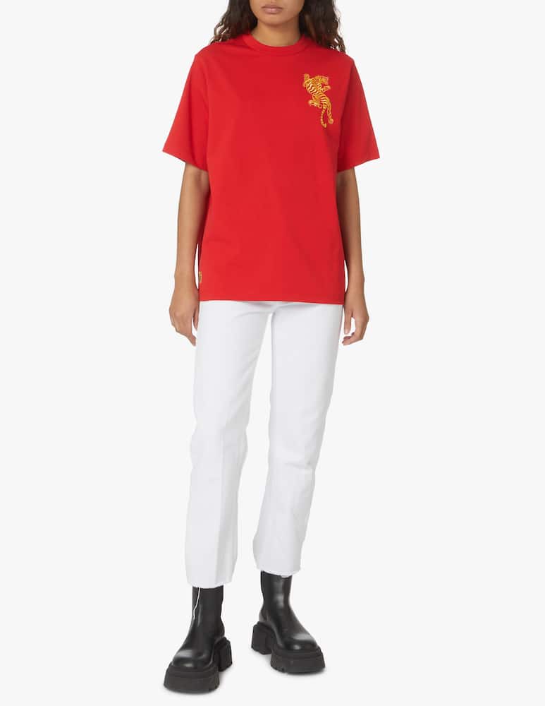 rinascente Kenzo T-shirt in cotone - rosso