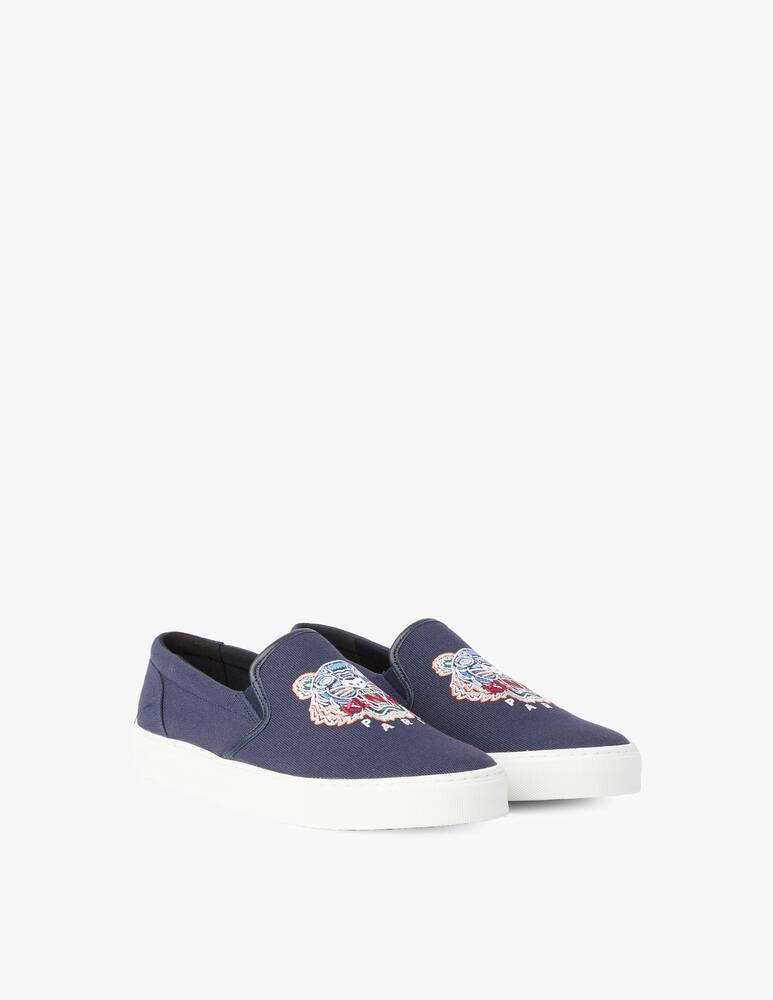 rinascente Kenzo Slipon tiger canvas - Blue