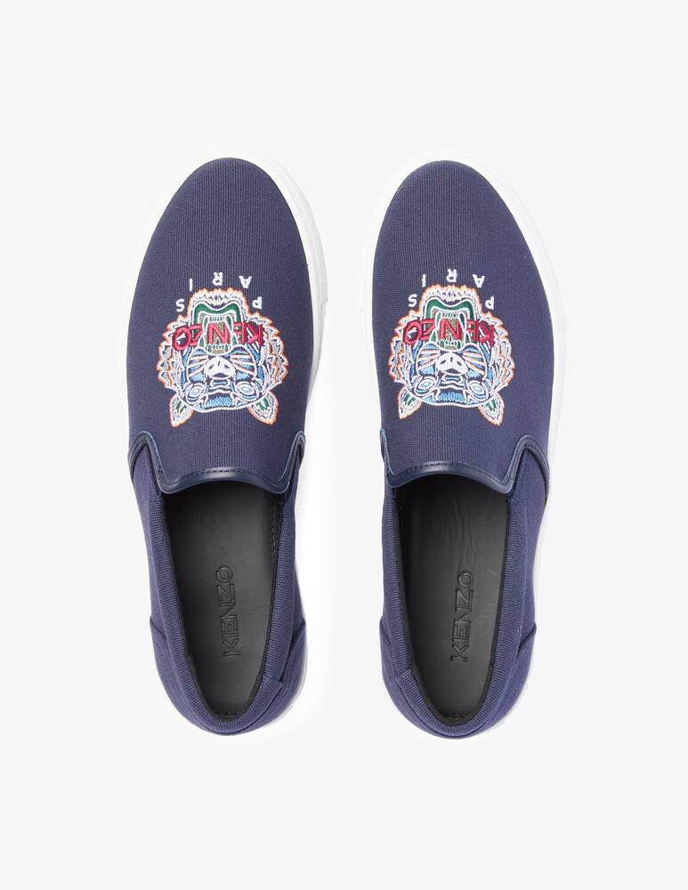 rinascente Kenzo Slipon tiger canvas - Blue