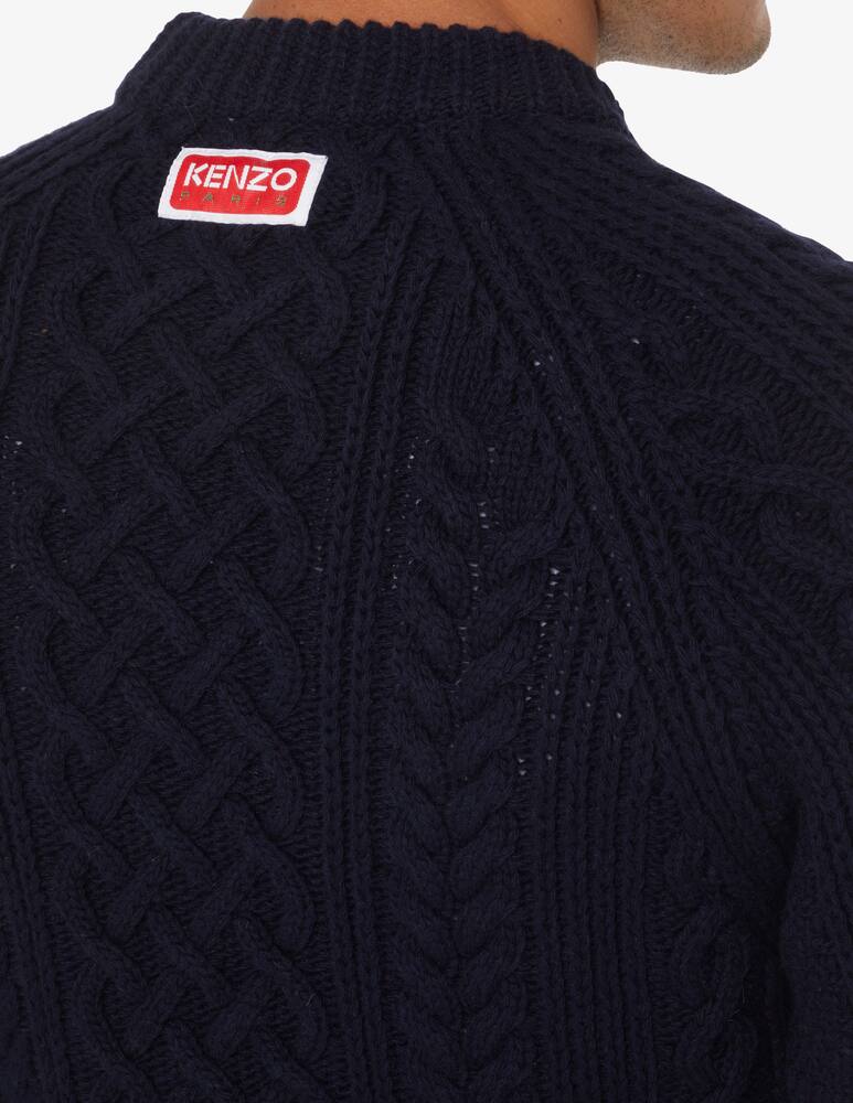 rinascente Kenzo Maglia girocollo con logo - Blu