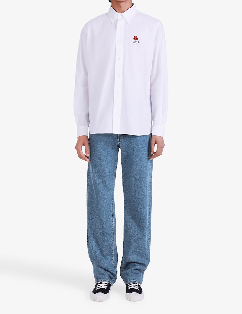 rinascente Kenzo Pantaloni in denim a vita a alta - Blu