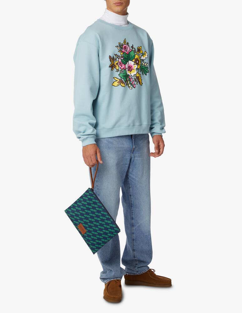 rinascente Kenzo Clutch monogram nylon - Multi