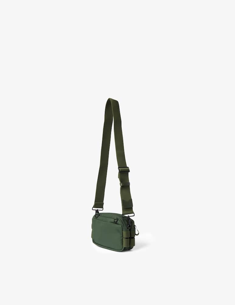 rinascente Kenzo Crossbody nylon canvas patch - Green