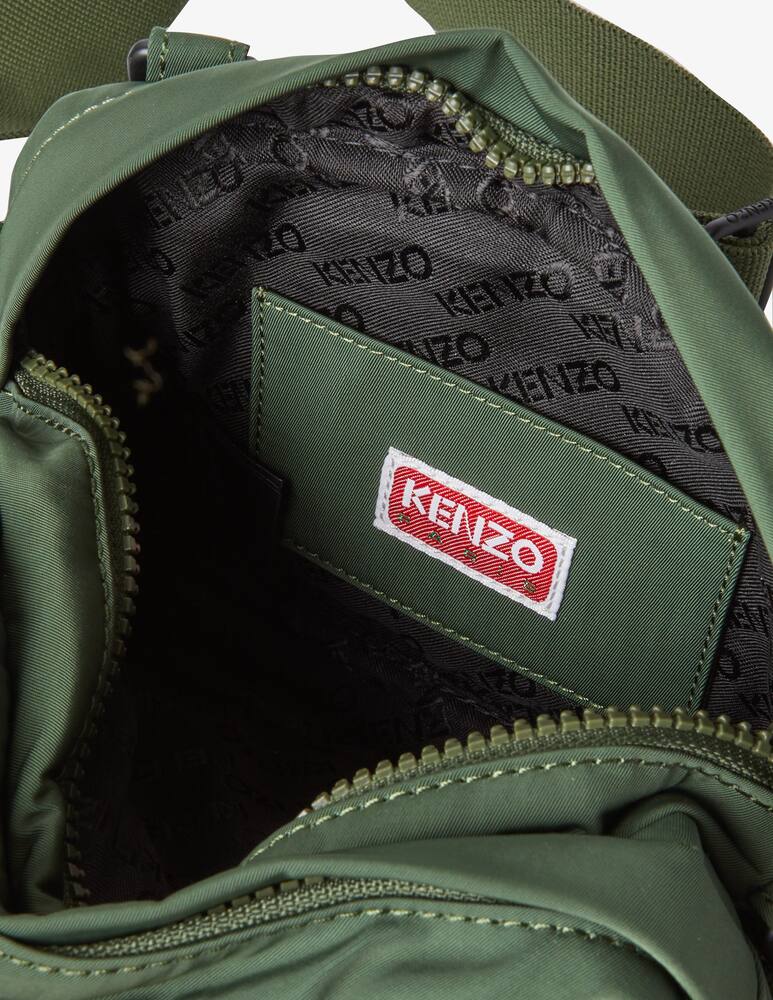 rinascente Kenzo Crossbody nylon canvas patch - Green