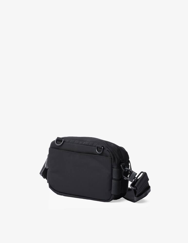 rinascente Kenzo Tracolla in nylon con patch in canvas - Nero
