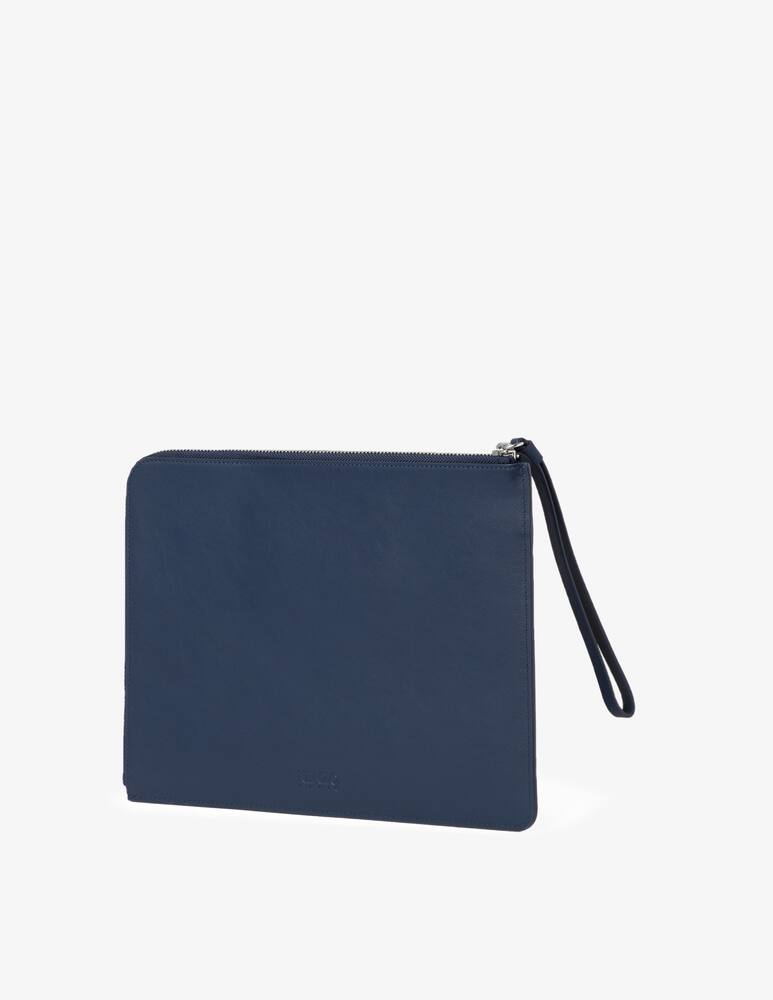 Kenzo Clucth leather crest poppy - Blue - picture 3 Kenzo Clucth leather crest poppy - Blue - picture 3