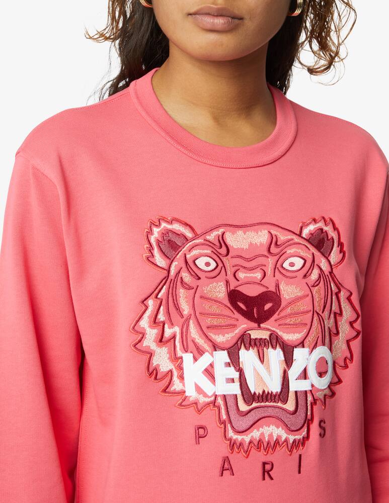 Kenzo Felpa girocollo Tiger - Rosa - immagine 4 Kenzo Felpa girocollo Tiger - Rosa - immagine 4