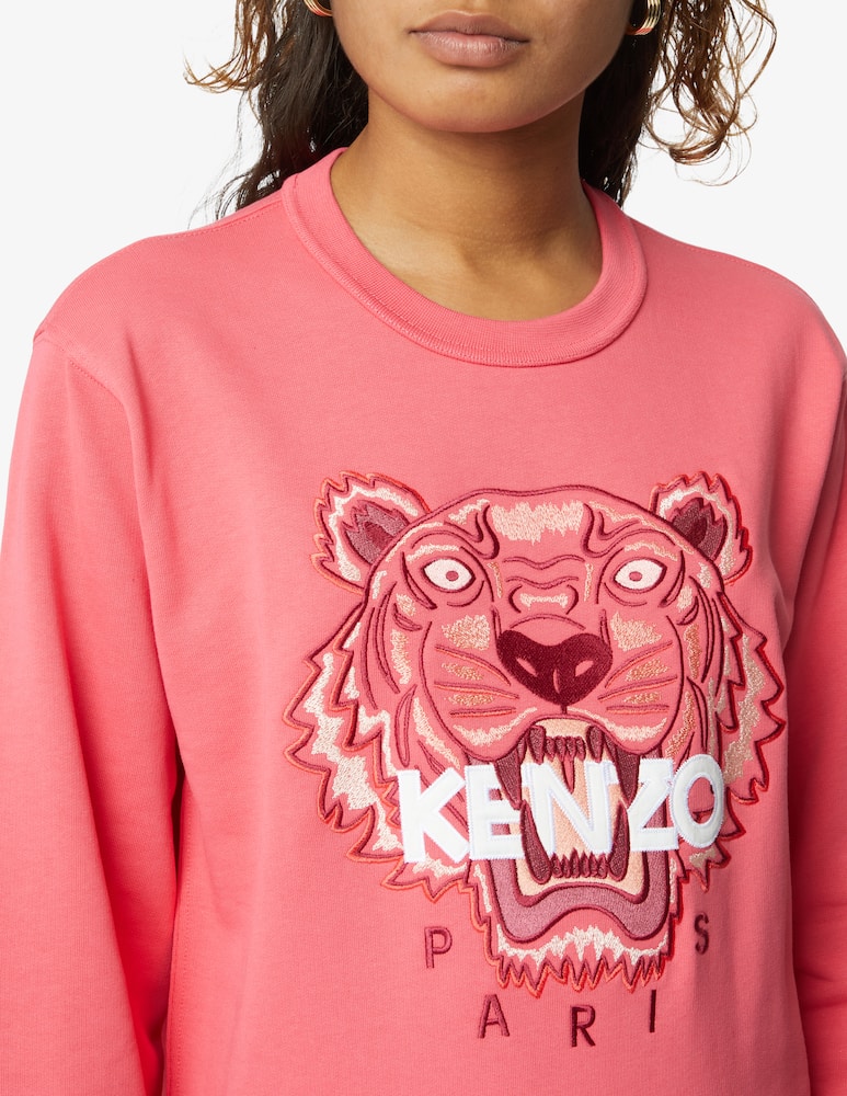 rinascente Kenzo Felpa girocollo Tiger - Rosa