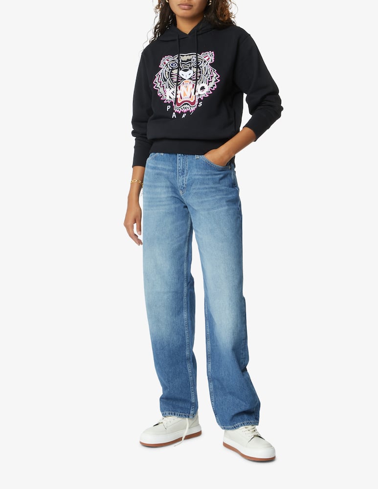 rinascente Kenzo Tiger hoodie - Black