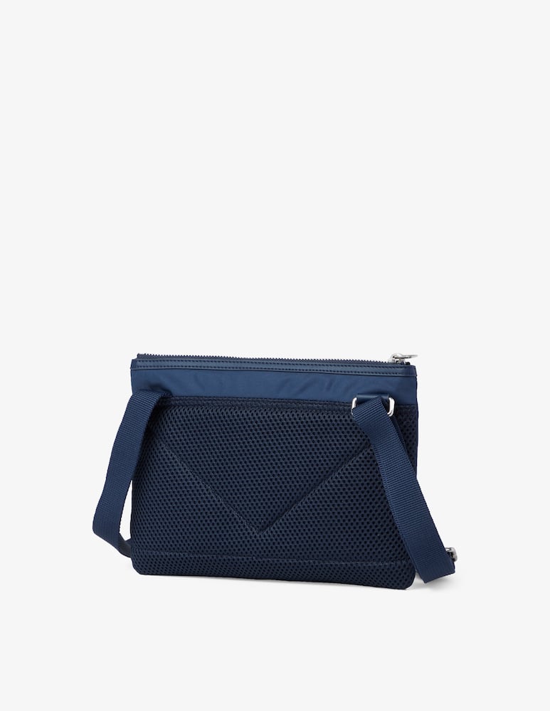 rinascente Kenzo Clutch nylon strap crest poppy - Blue