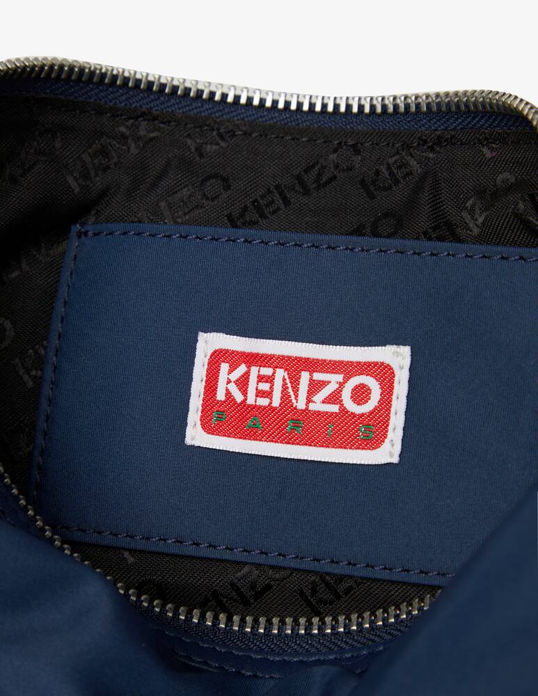 rinascente Kenzo Clutch nylon strap crest poppy - Blue