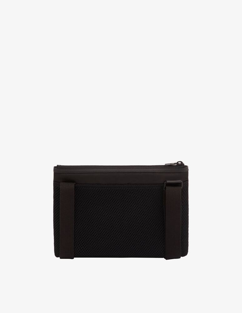 rinascente Kenzo Clutch nylon strap crest poppy - Black