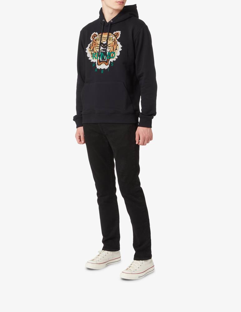 rinascente Kenzo Tiger icon multi hoodie - Black