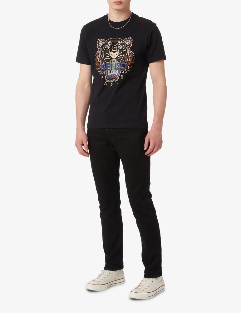 rinascente Kenzo Tiger icon mono t-shirt - Black