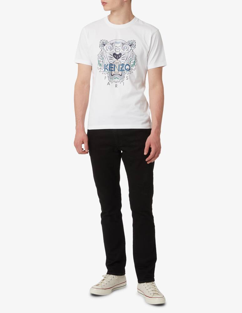rinascente Kenzo Tiger icon mono t-shirt - White