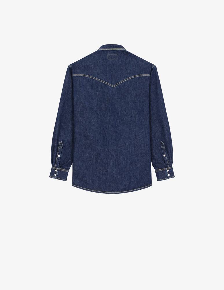 rinascente Kenzo Denim shirt with detailed collar - Blue