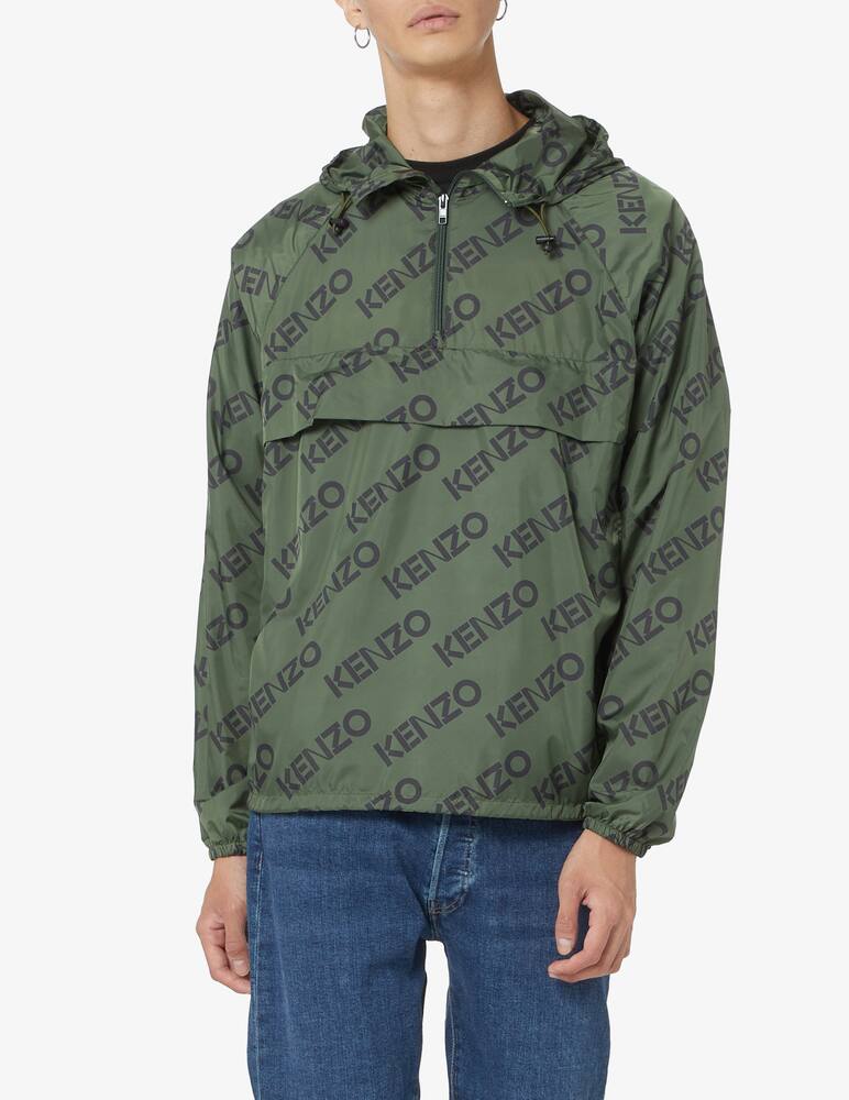rinascente Kenzo Giacca a vento con monogramma - Verde