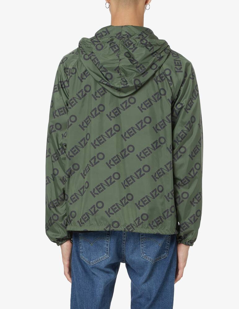 rinascente Kenzo Giacca a vento con monogramma - Verde
