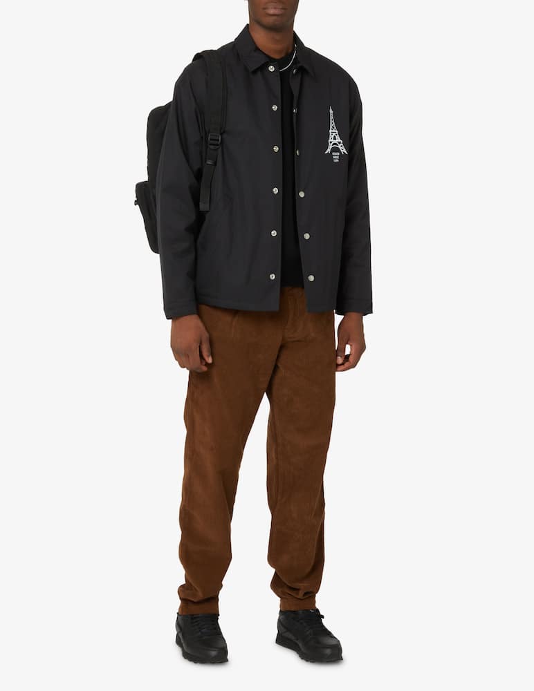 rinascente Kenzo Workwear jacket with printed back - Black