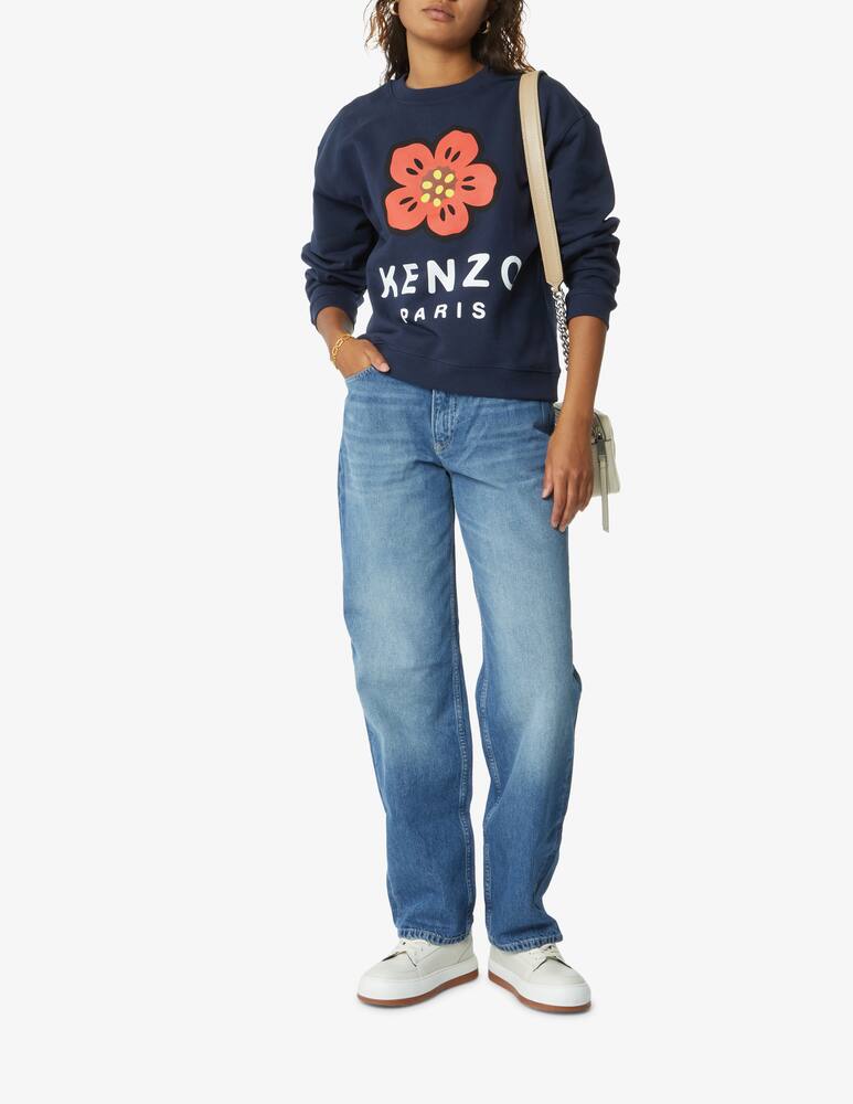 rinascente Kenzo Sweatshirt big flower front - Black
