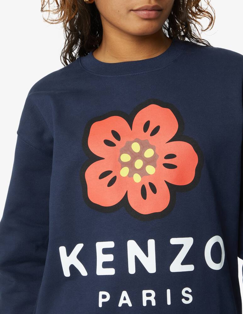 rinascente Kenzo Sweatshirt big flower front - Black