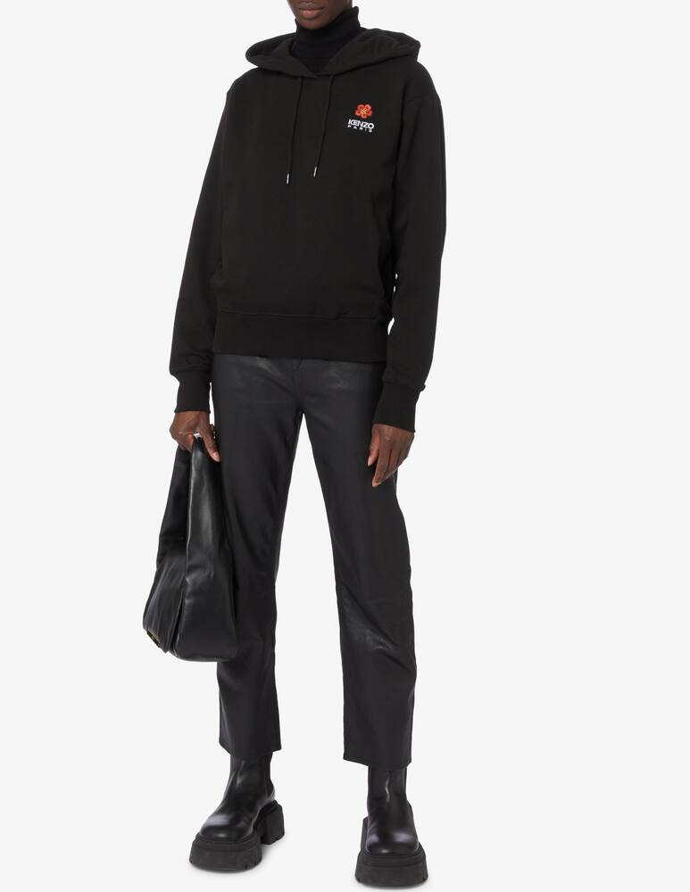 rinascente Kenzo Hoddie with print mini flower - Black