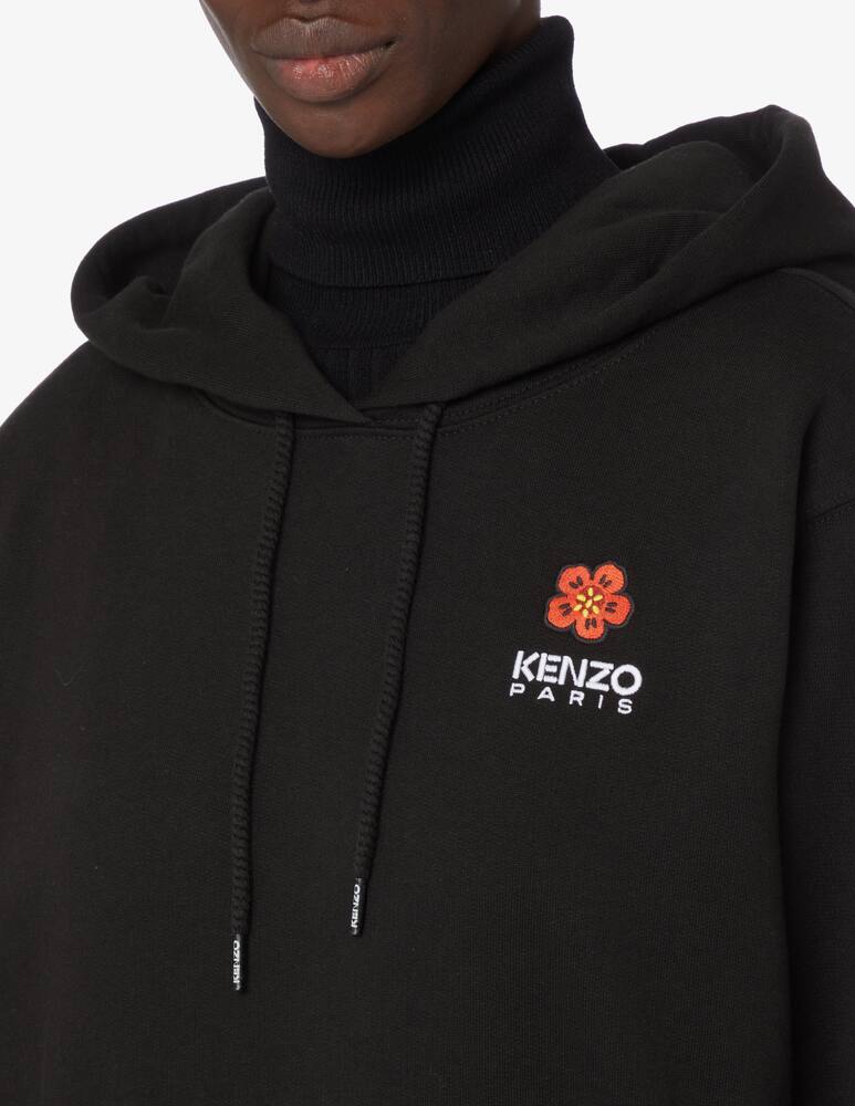 rinascente Kenzo Hoddie with print mini flower - Black