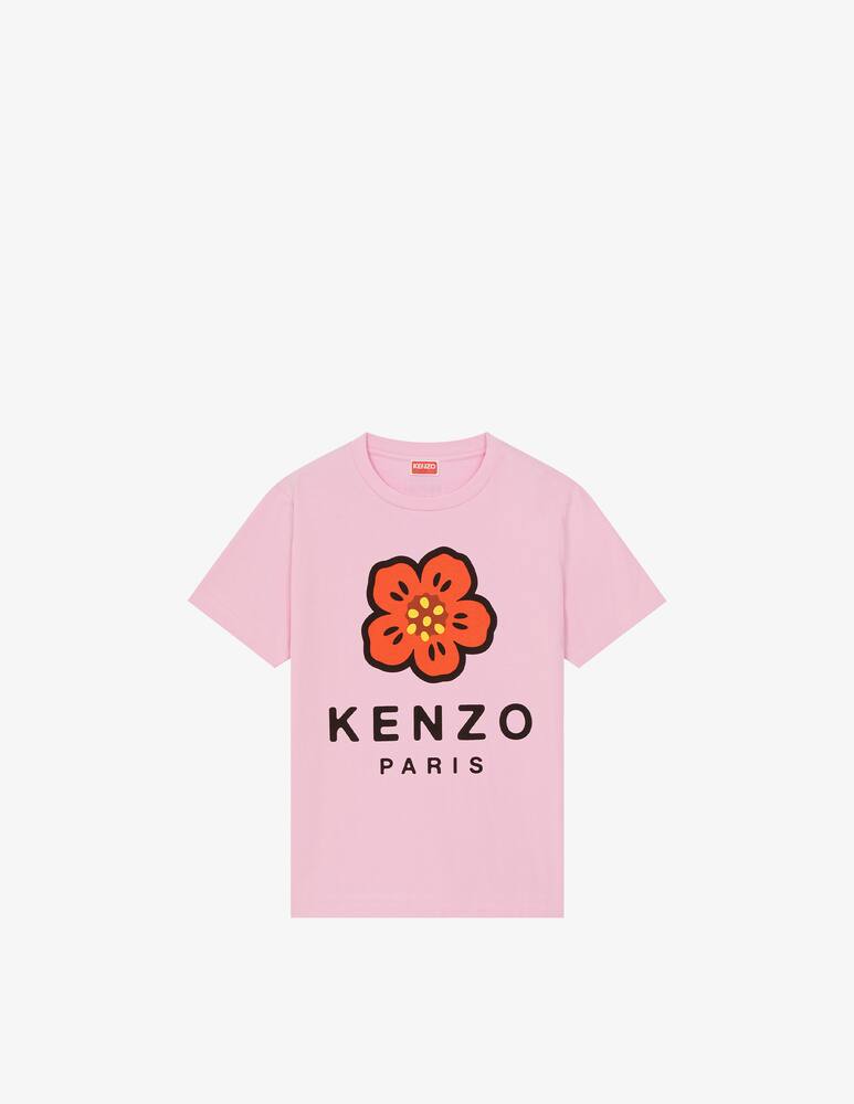 rinascente Kenzo T-shirt big flower front - Pink