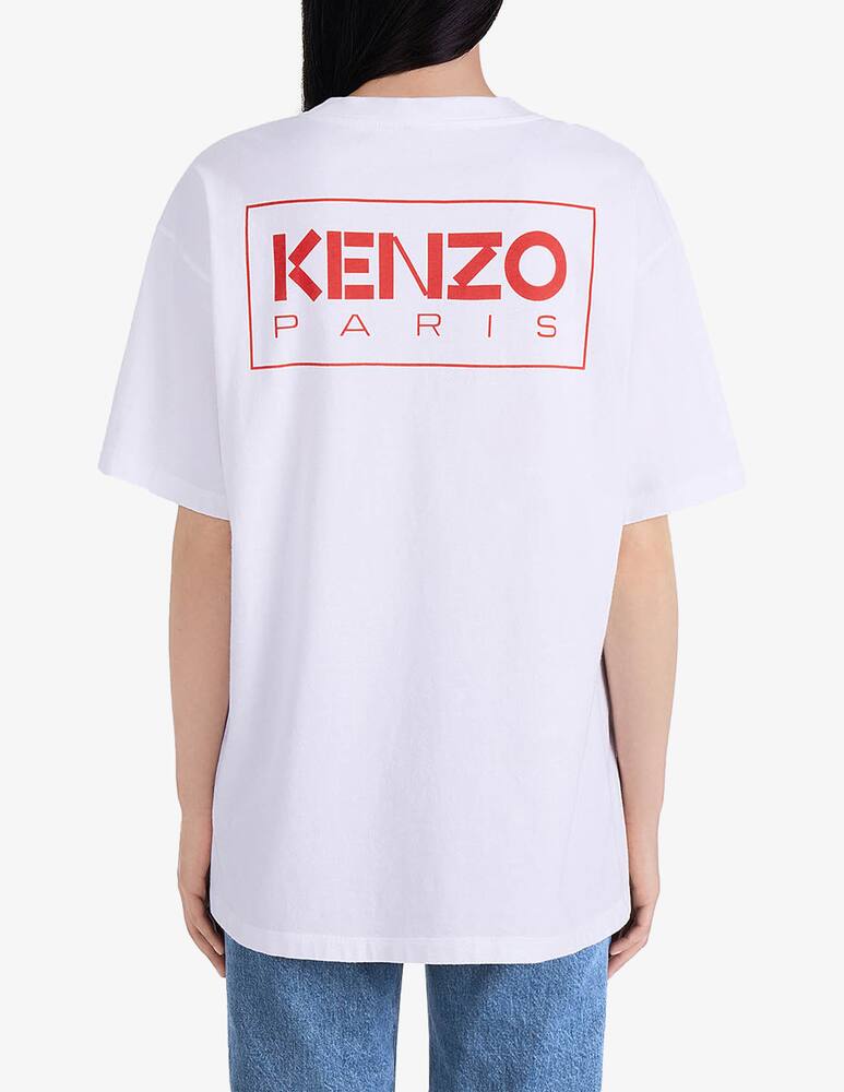 rinascente Kenzo T-shirt logo grande retro - Bianco