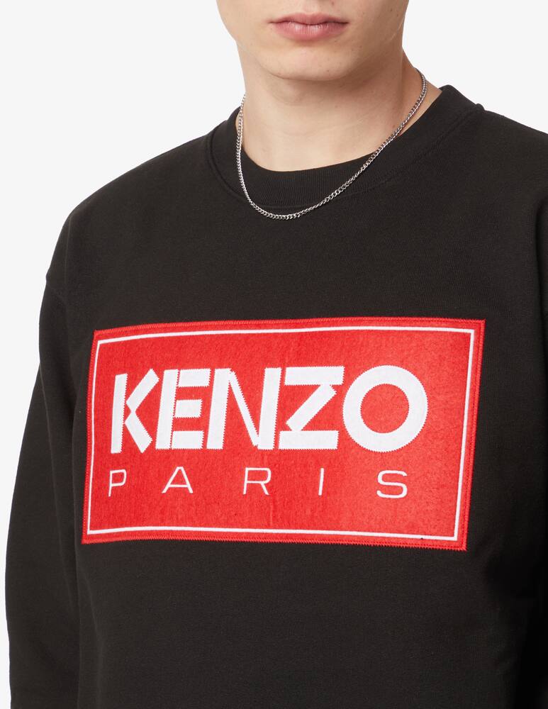 rinascente Kenzo Felpa girocollo logo frontale - Nero