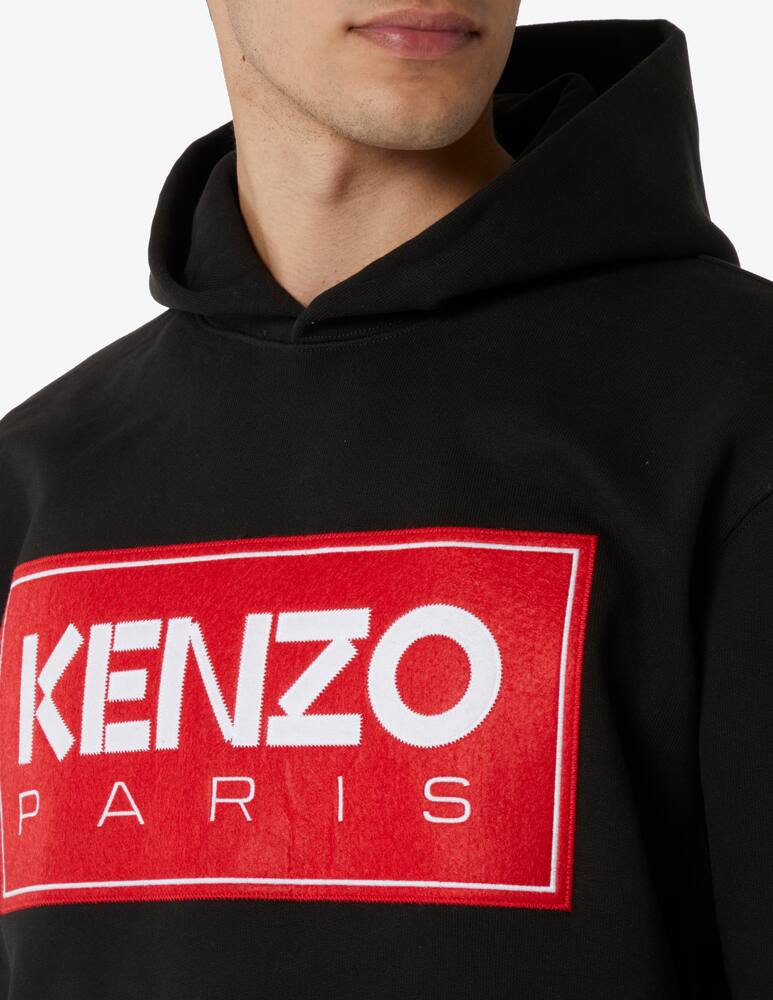 rinascente Kenzo Felpa con cappuccio con logo - Nero