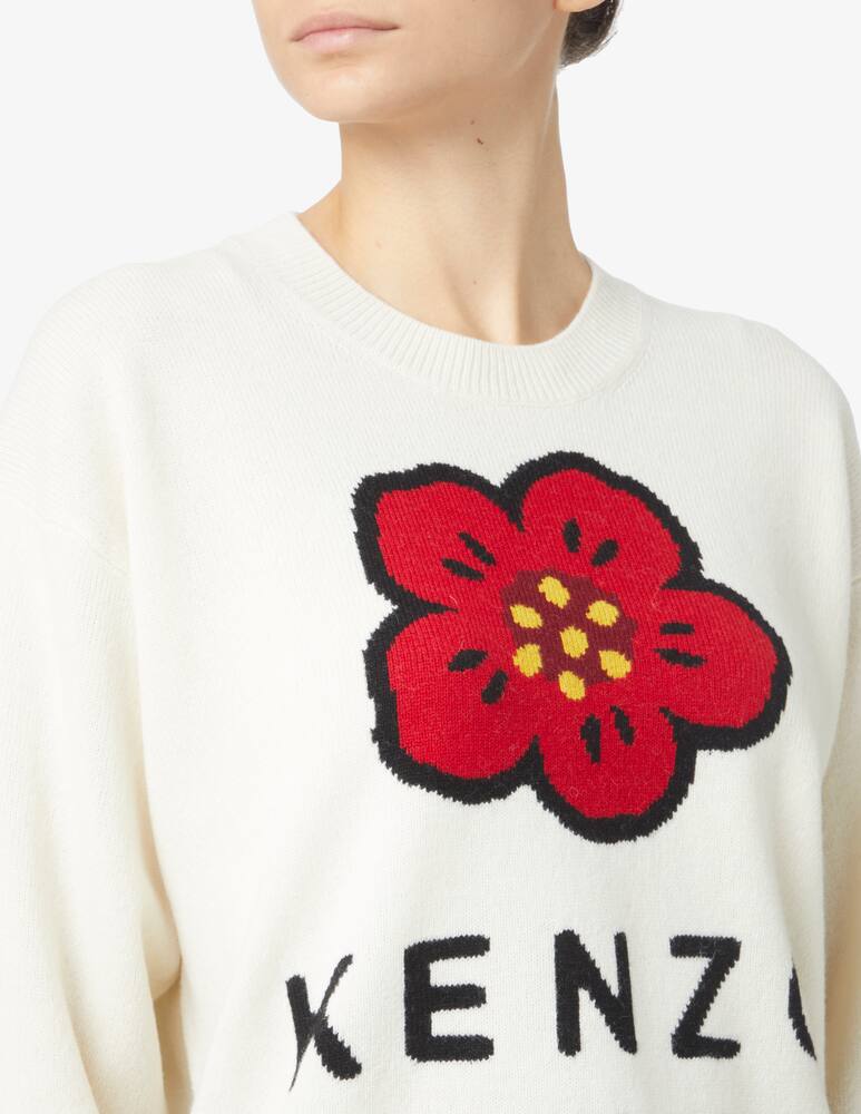 rinascente Kenzo Jumper new crest flower - White