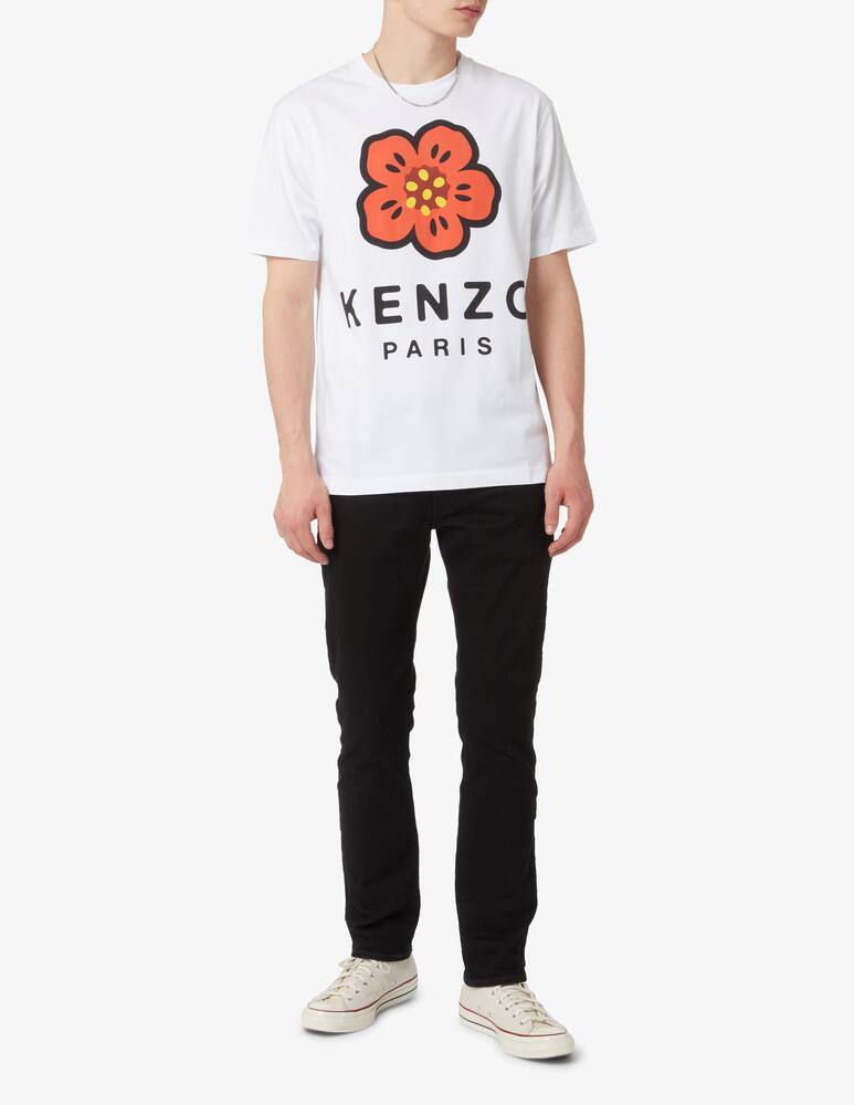 rinascente Kenzo Maglietta logo fiore grande - Bianco