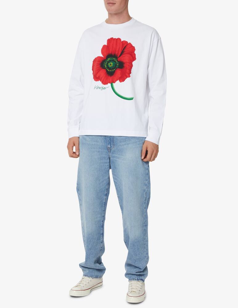 rinascente Kenzo Poppy crewneck jumper - White