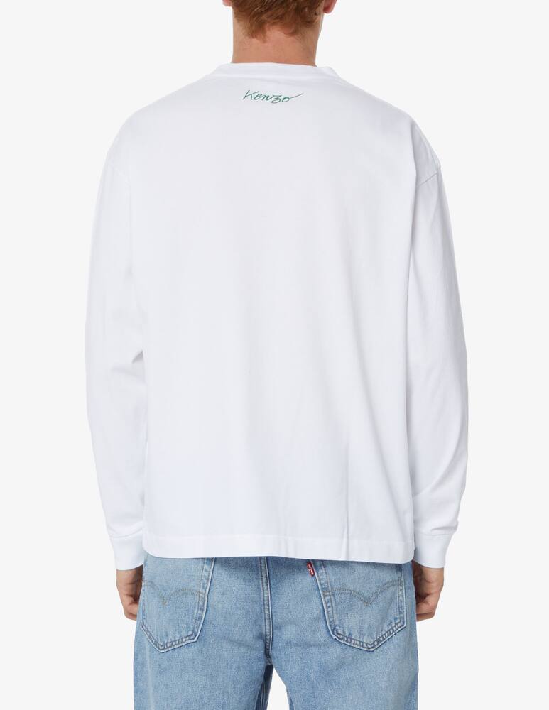 rinascente Kenzo Poppy crewneck jumper - White