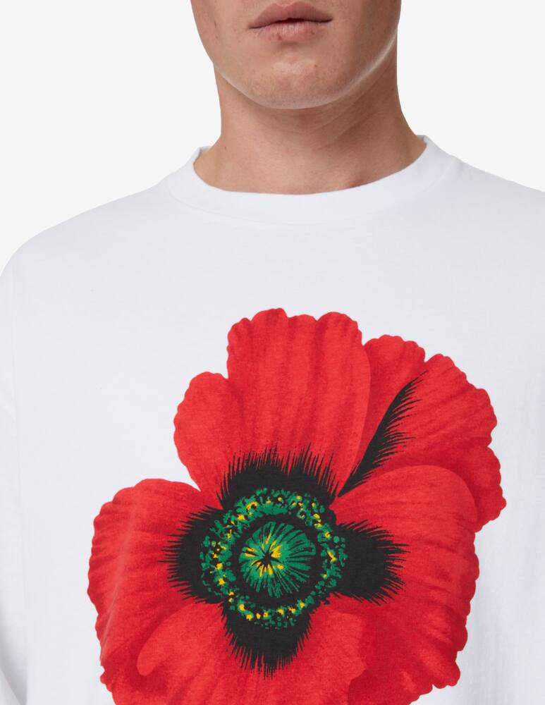 rinascente Kenzo Poppy crewneck jumper - White