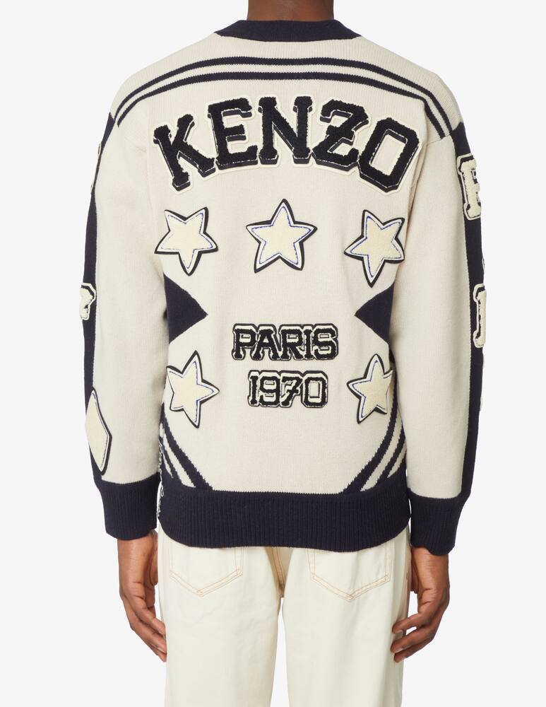 rinascente Kenzo Wool tiger jumper - White