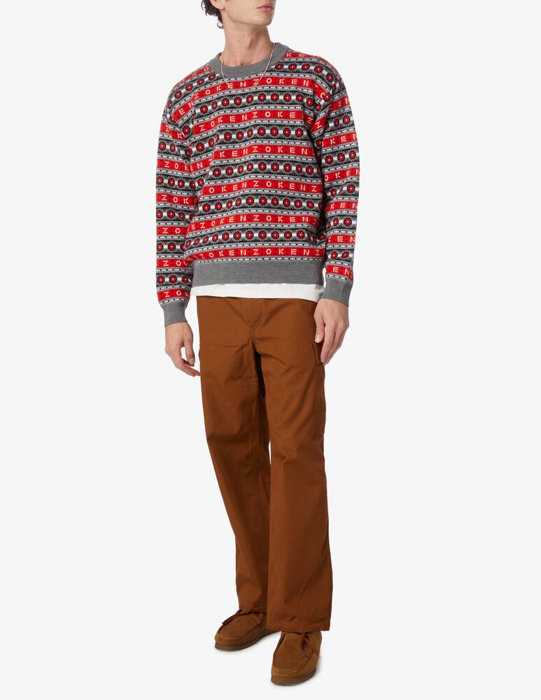 rinascente Kenzo Logo wool jumper - Grey