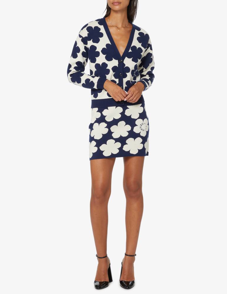 rinascente Kenzo Minigonna macro flower - Blu