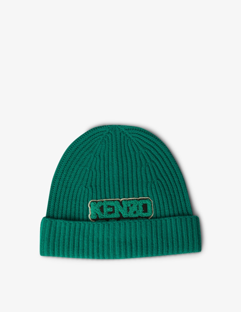 rinascente Kenzo Berretto in lana a coste teddy - Verde