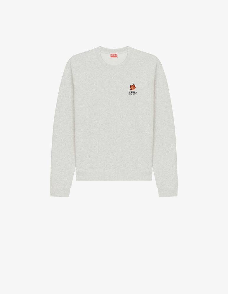 rinascente Kenzo Felpa girocollo con fiore piccolo - Grigio