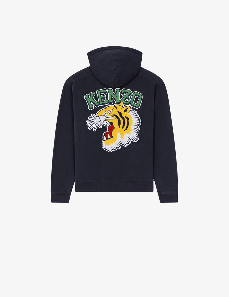 rinascente Kenzo Felpa con cappuccio canguro tigre back - Nero