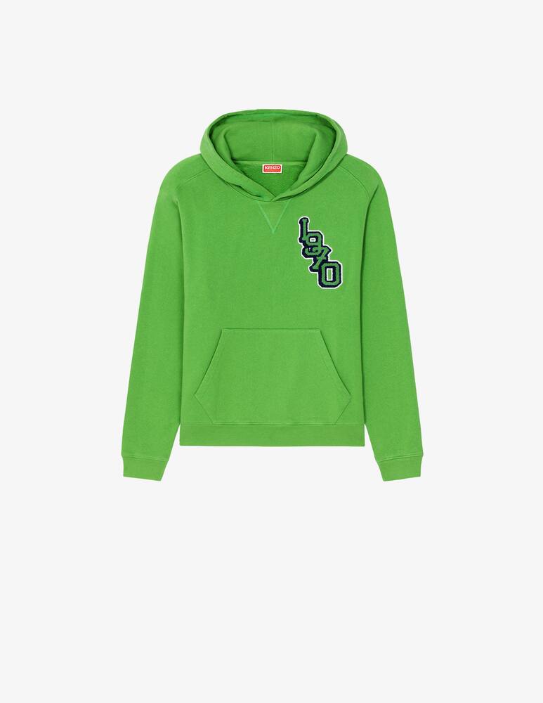 rinascente Kenzo Felpa con cappuccio canguro tigre back - Verde