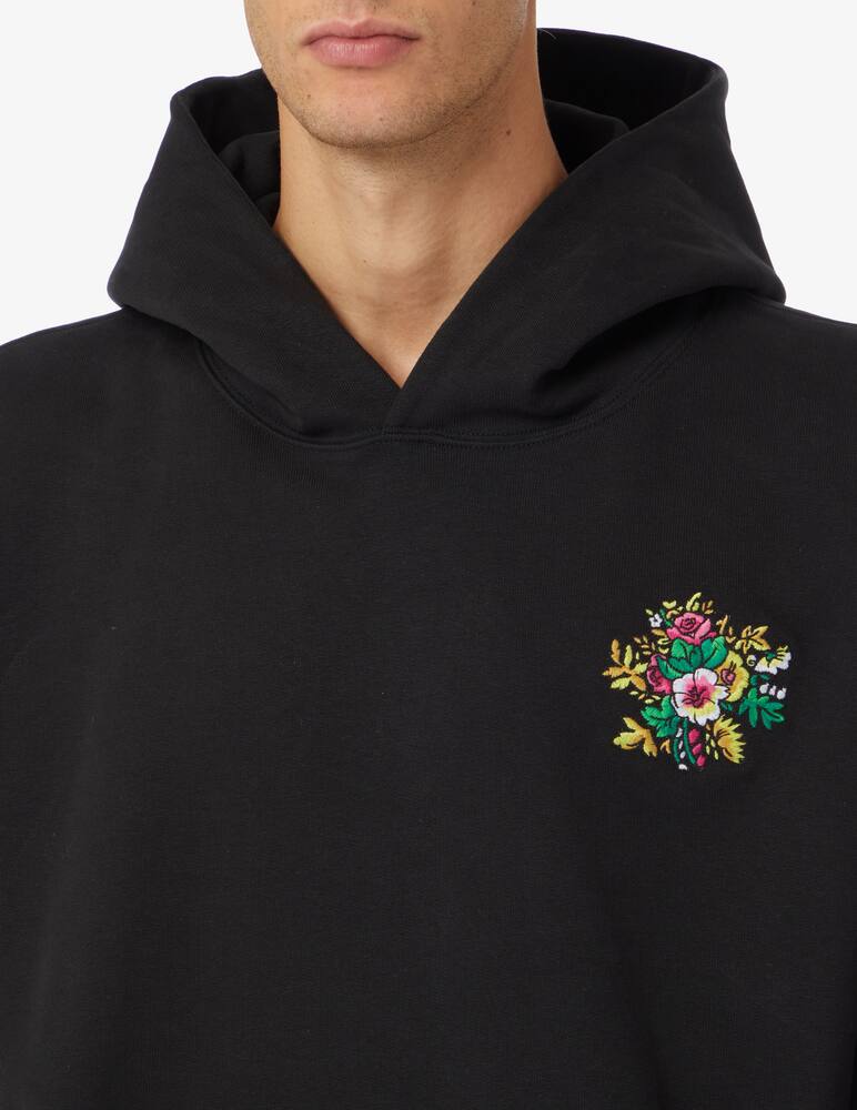 rinascente Kenzo Felpa con cappuccio canguro tigre back - Nero