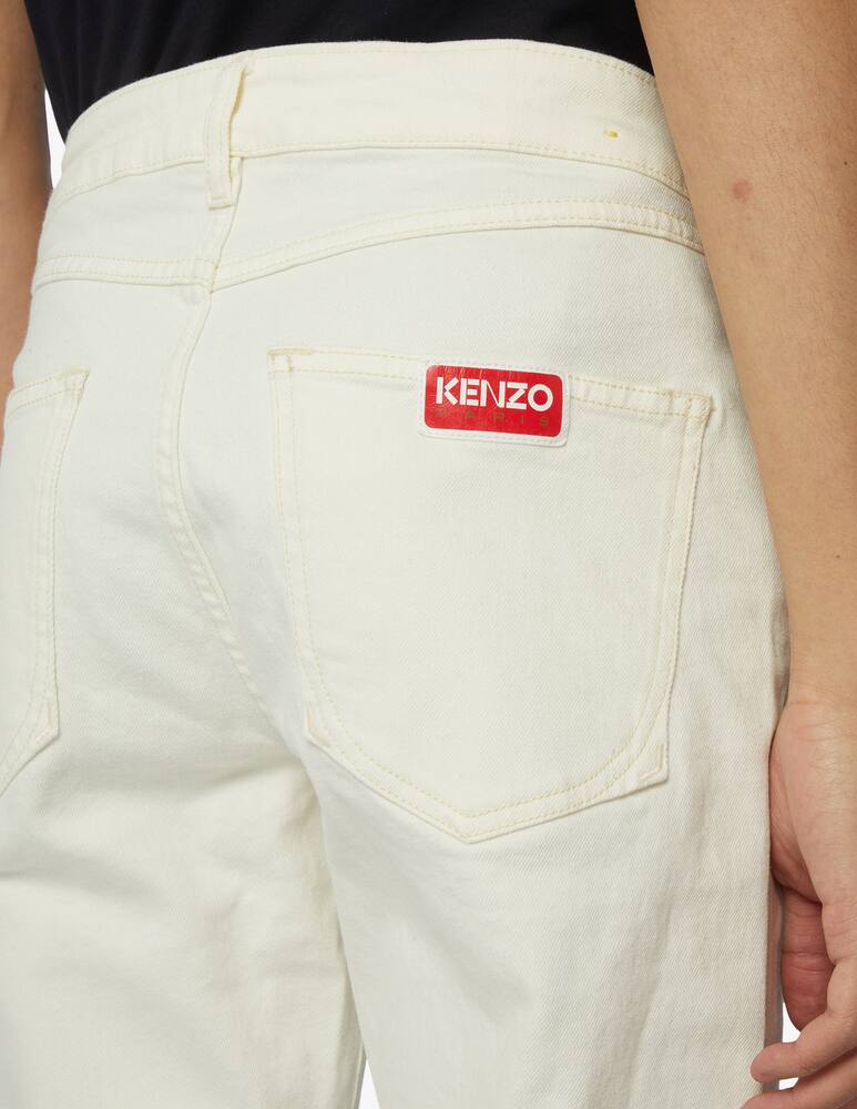 rinascente Kenzo White denim